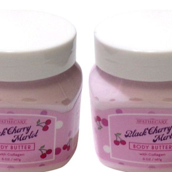 The Spathecary Black Cherry Merlot Body Butter 5 oz (Set of 2) - Picture 1 of 4